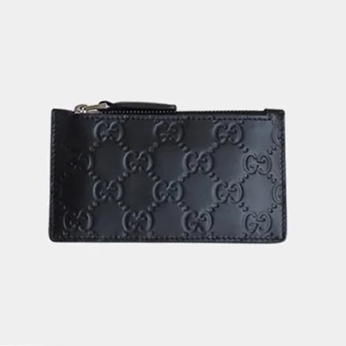 Gucci Signature Card Case 435366 - 구찌 시그니처 지퍼 카드지갑… - 1