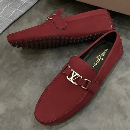 LOUIS VUITTON 2018 MENS STRAP LEATHER LOAFER - 루이… - 1