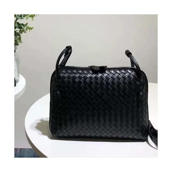 Bottega Veneta Leather Black Women Cross Bag,24cm … - 1