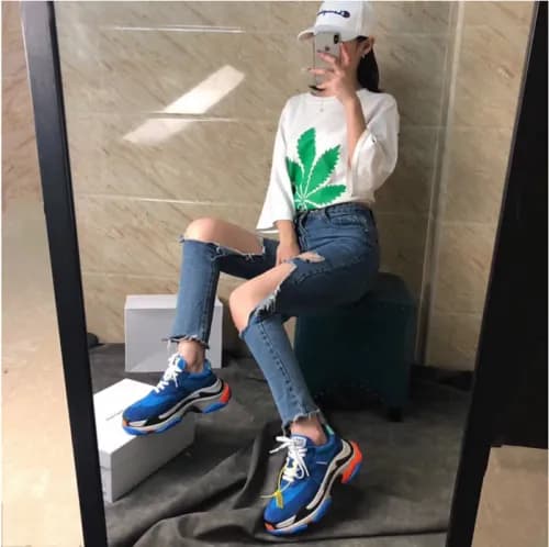 Balenciaga 2018 Triple's Shoes - 발렌시아가 트리플S 블루… - 1