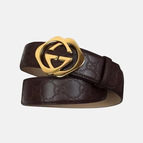 Gucci 2019 Classic GG Mens Leather Belt -구찌 클래식 GG… - 1