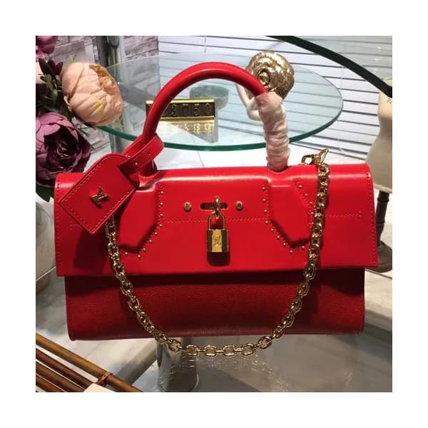 Louis Vuitton Pochette City Steamer Tote Shoulder … - 1