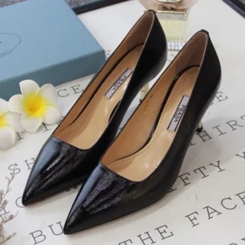 Prada 2019 Ladies Businees Leather Pumps - 프라다 여성 … - 1