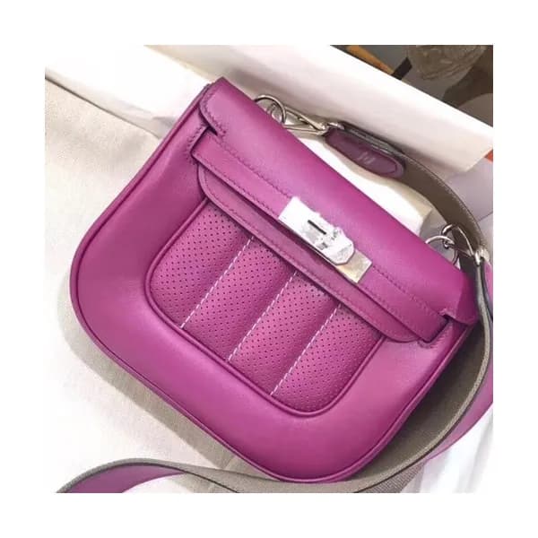 Hermes Berline Swift Leather Shoulder Bag - 에르메스 베… - 1