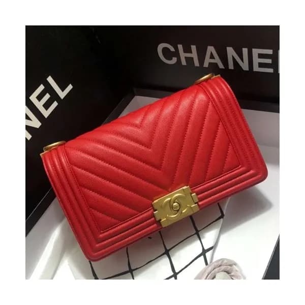 Chanel Leboy Chain Shoulder Bag,25CM - 샤넬 르보이 체인 숄… - 1
