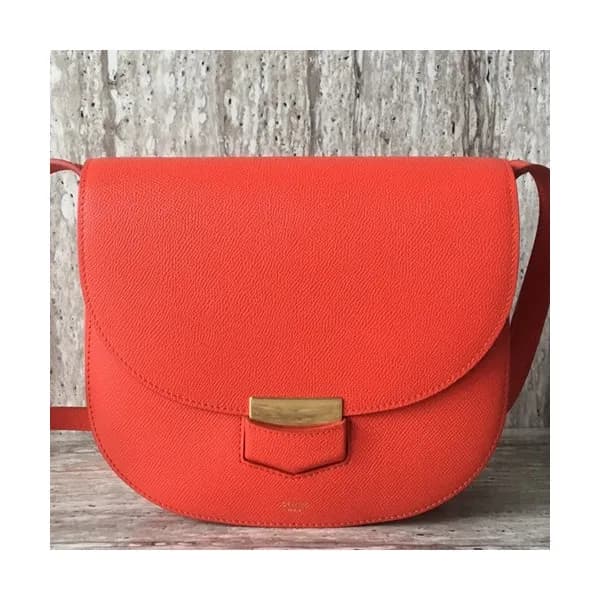 Celine Leather Trotteur Large Shoulder Bag,23CM - … - 1