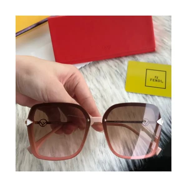 Fendi 2019 Womens Logo Trendy Metal Frame Sunglass… - 1