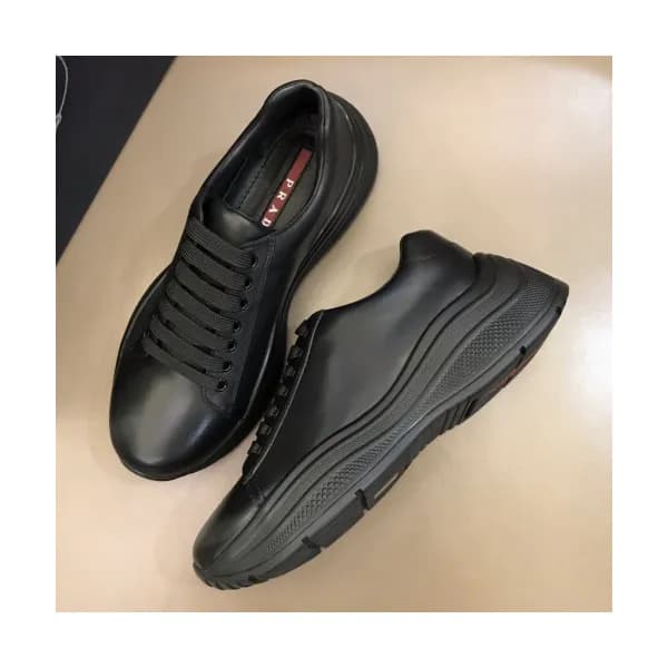 Prada 2019 Mens Casual Leather Runner - 프라다 남성 … - 1