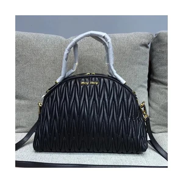 MiuMiu 2019 Matelasse Tote Shoulder Cross Bag,32cm… - 1