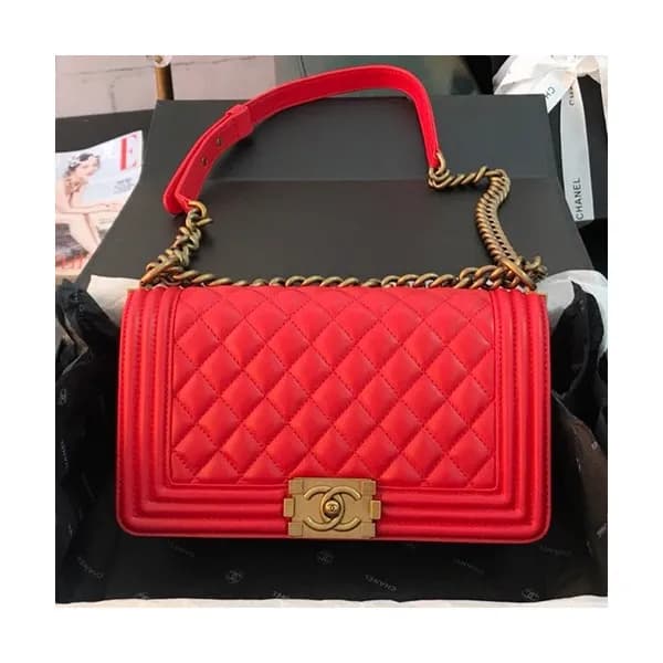 Chanel 2019 Leboy Chain Shoulder Bag,25CM - 샤넬 201… - 1