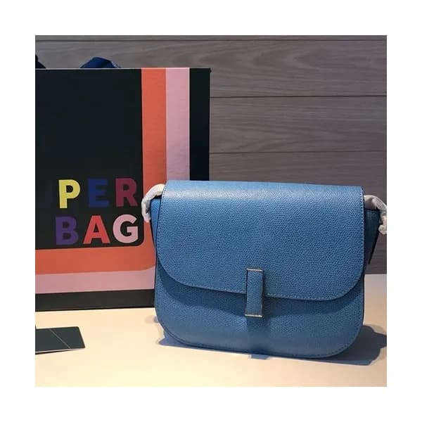 Valextra 2019 Epsom Leather Shoulder Bag,20CM - 발렉… - 1