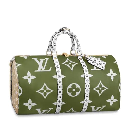 Louis Vuitton 2019 Monogram Keepall Bandouliere Ba… - 1
