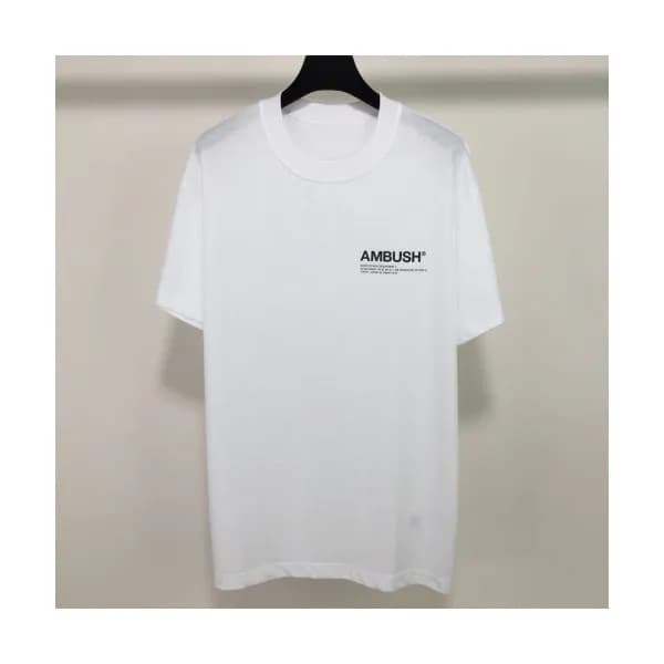 Ambush 2019 Mens Logo Cotton Short Sleeved Tshirt… - 1