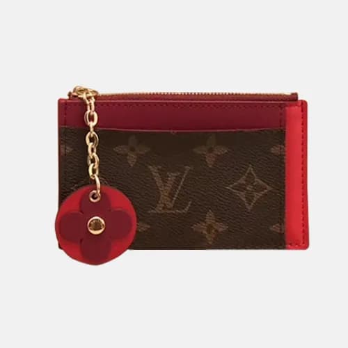 Louis Vuitton 2019 Monogram Zipped Card Holder Wa… - 1