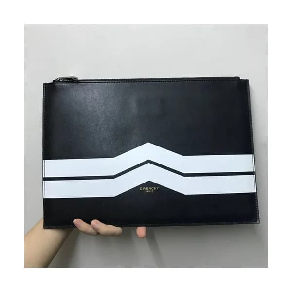 Givenchy 2019 Leather Clutch Bag,32cm - 지방시 2019 레… - 1