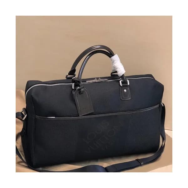 Louis Vuitton 2019 Keepall Damier Geant Canvas Bag… - 1