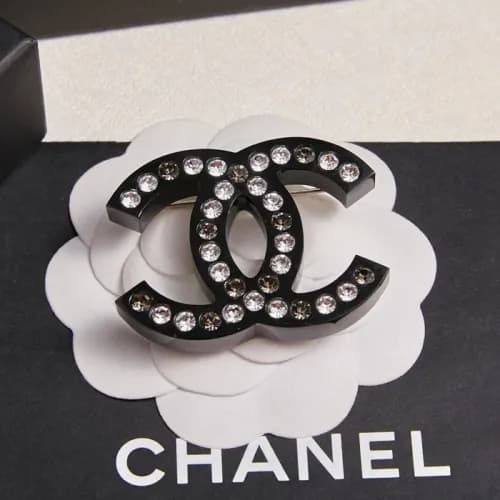 Chanel Brooch -샤넬 브로치cha0157.컬러(블랙) - 1