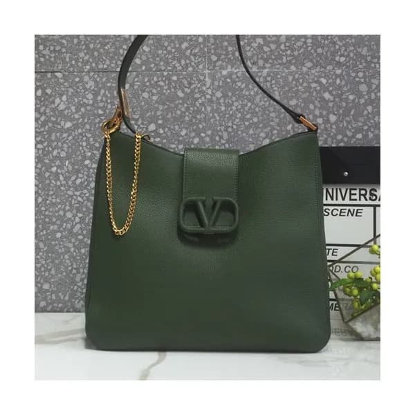 Valentino 2019 Leather Tote Shoudler Bag,31CM - 발렌… - 1