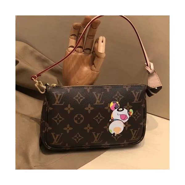 Louis Vuitton 2019 Monogram Canvas Clutch Bag / To… - 1