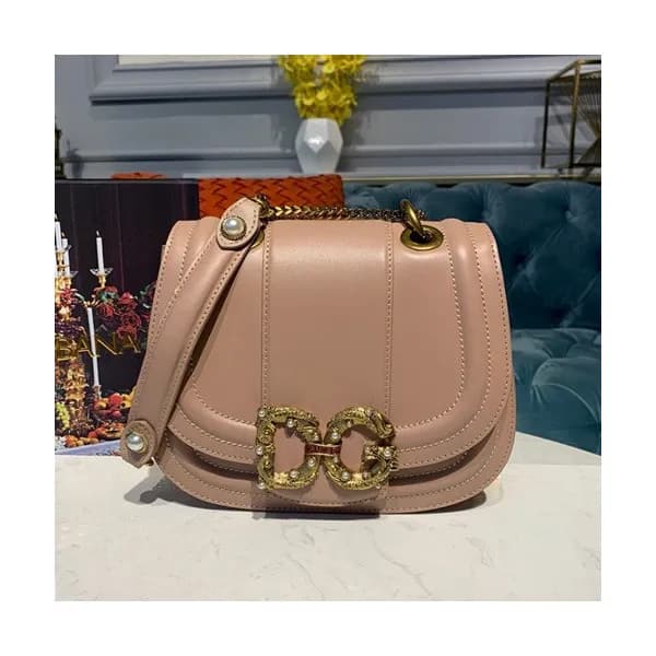 Dolce&Gabbana 2019 Leather Shoulder Cross Bag ,22.… - 1