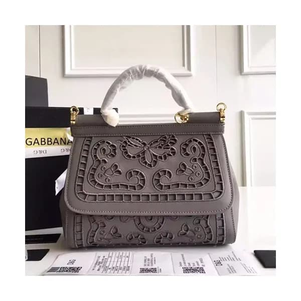 Dolce&Gabbana 2019 Leather Tote Shoulder Bag ,25CM… - 1