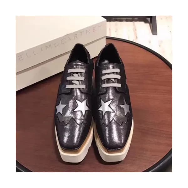 Stella McCartney 2019 Ladies Leather Platfrom Shoe… - 1