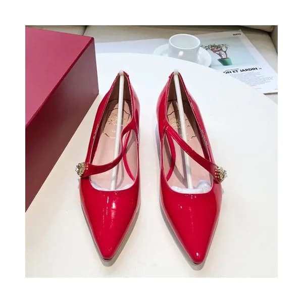 Roger Vivier 2019 Ladies Leather Flat Shoes - 로저비비… - 1