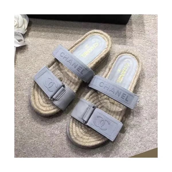 Chanel 2019 Ladies Leather Slipper - 샤넬 2019 여성용 레… - 1