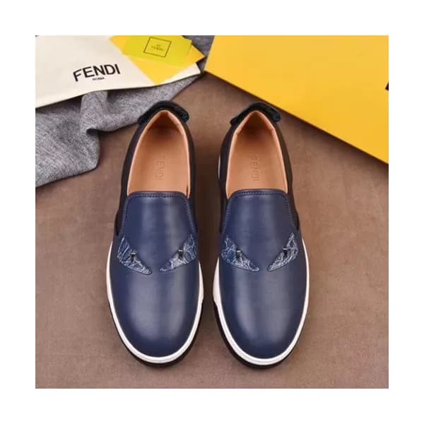 Fendi 2019 Mens Leather Slip-on - 펜디 2019 남성용 레더 슬… - 1