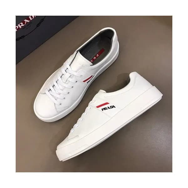 Prada 2019 Mens Leather Sneakers - 프라다 2019 남성용 레더… - 1