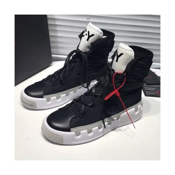 Y-3 2019 Mm / Wm Leather Sneakers - 요지야마모토 2019 남여… - 1