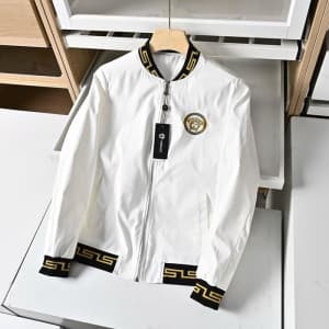 Versace Mens Casual Zip-up Jacket - 베르사체 남성 캐쥬얼 집업… - 1