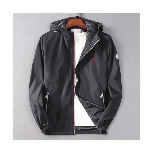Moncler 2019 Mens Logo Casual Zip-up Jacket - 몽클레어… - 1
