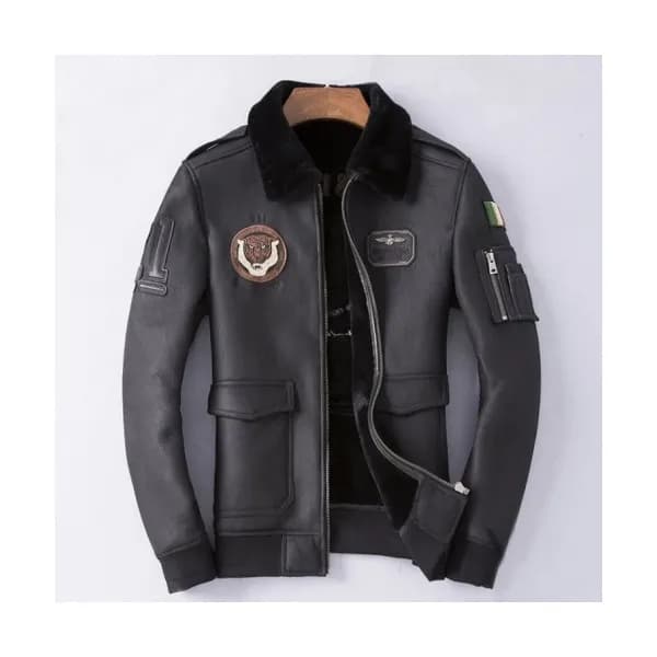 Armani 2019 Mens Logo Casual Leather Jacket - 알마니 … - 1