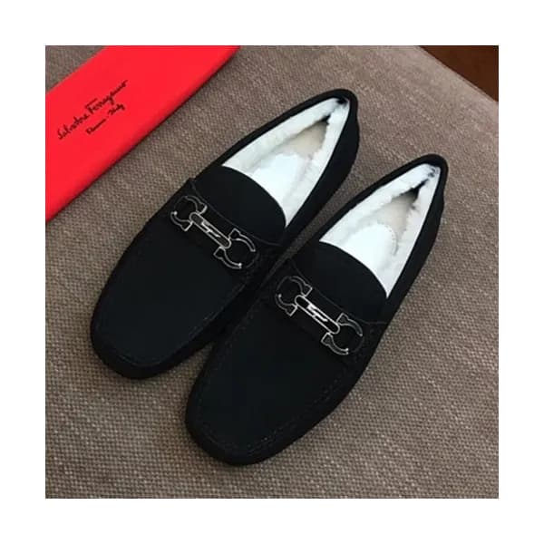 Ferragamo 2019 Mens Suede & Wool Loafer - 페라가모 201… - 1