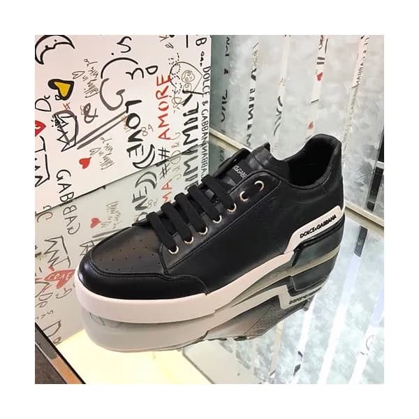 Dolce&Gabbana 2019 Mens Leather Sneakers - 돌체앤가바나… - 1