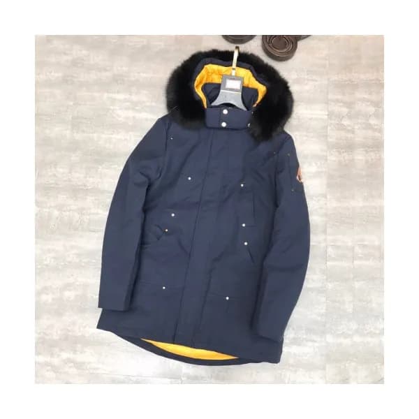 [매장판] Moose Knuckle 2019 Mens Logo Goose Down Padd… - 1