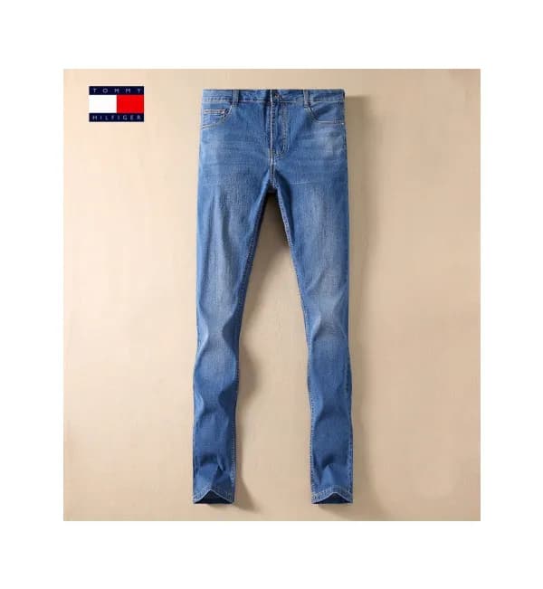 Tommy 2019 Mens Business Logo Denim Jeans - 토미 201… - 1
