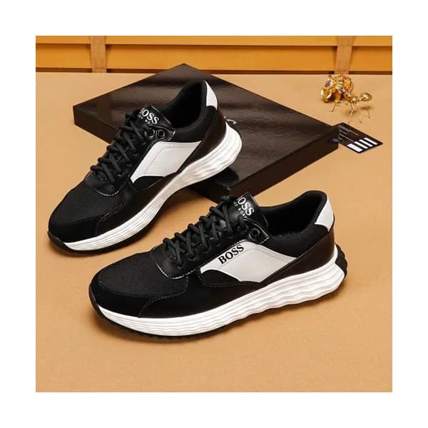 Hugo Boss 2019 Mens Leather Running Shoes - 휴고보스 2…