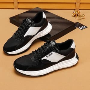 Hugo Boss 2019 Mens Leather Running Shoes - 휴고보스 2…
