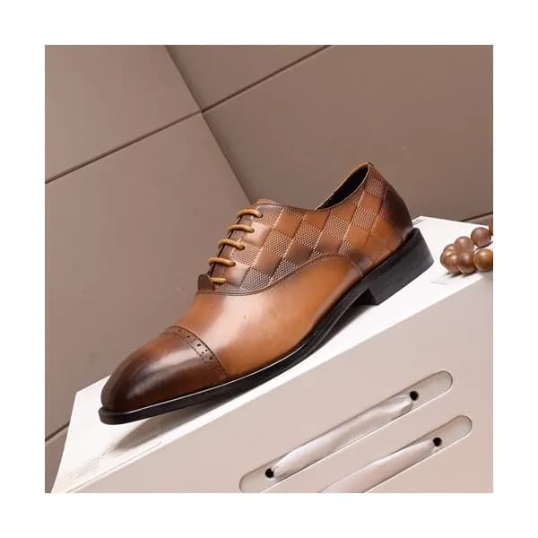 Louis Vuitton 2019 Mens Leather Oxford Shoes - 루이비… - 1