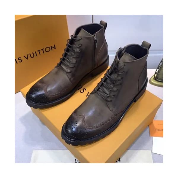 Louis Vuitton 2020 Mens Leather Boots Sneakers - 루… - 1