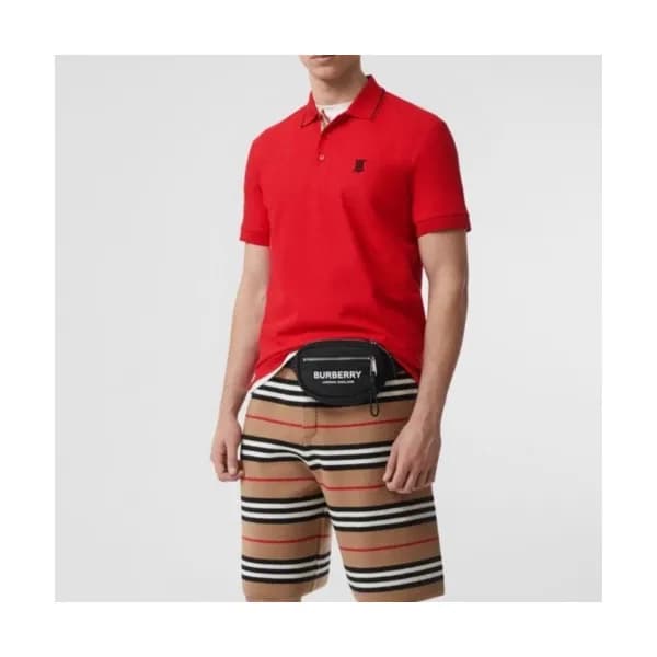 [버버리]Burberry 2020 Mens Logo Cotton Polo Short Sle… - 1