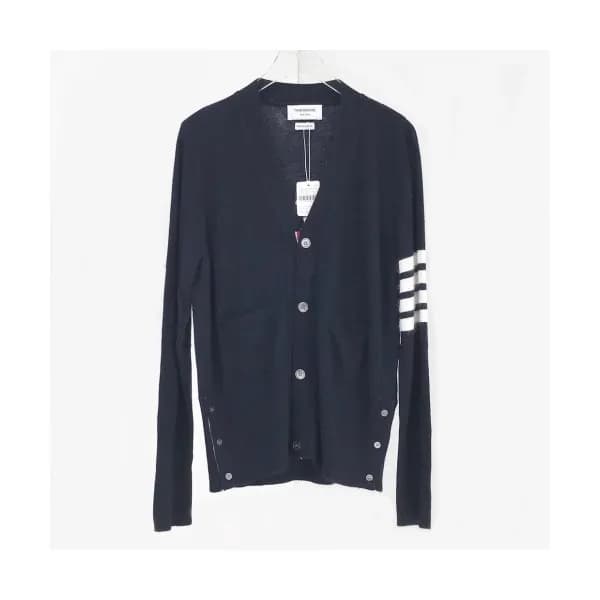 [톰브라운]Thom Browne 2020 Mm/Wm Strap V-neck Cashmere… - 1