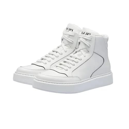 [매장판]Prada 2020 Mens Leather Sneakers - 프라다 2020 남… - 1