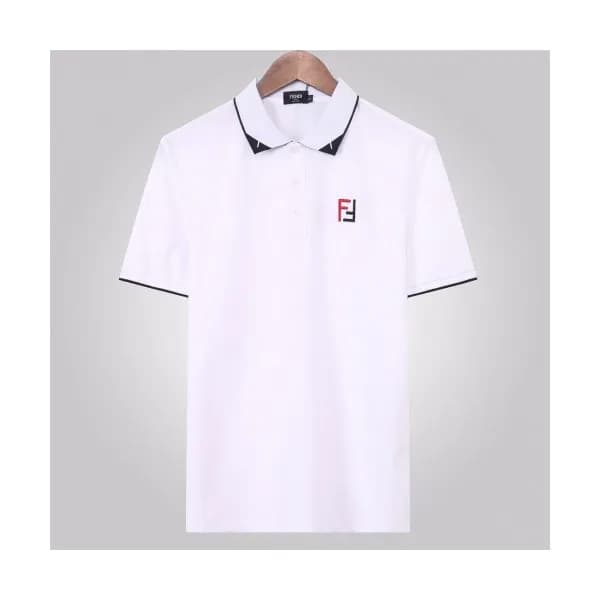 [펜디]Fendi 2020 Mens Logo Casual Short Sleeved Polo… - 1