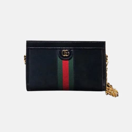Gucci 2020 Ophidia Women Suede Chain Shoulder Bag … - 1