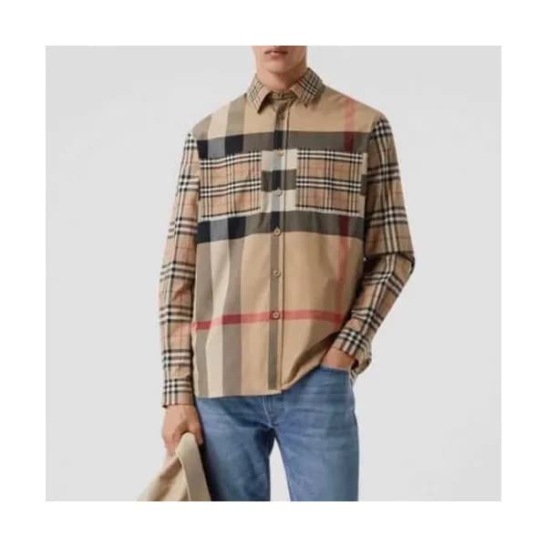 [버버리]Burberry 2020 Mens Vintage Basic Cotton Tshir… - 1