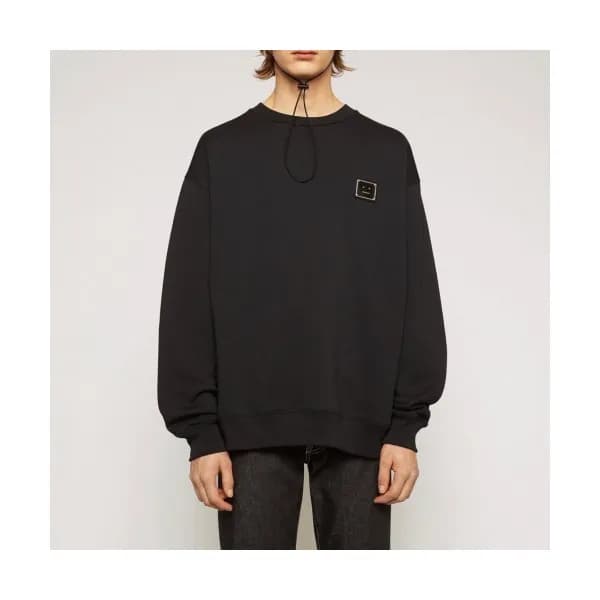 Acne 2020 Mm/Wm Logo Oversize Cotton Man-to-man - … - 1