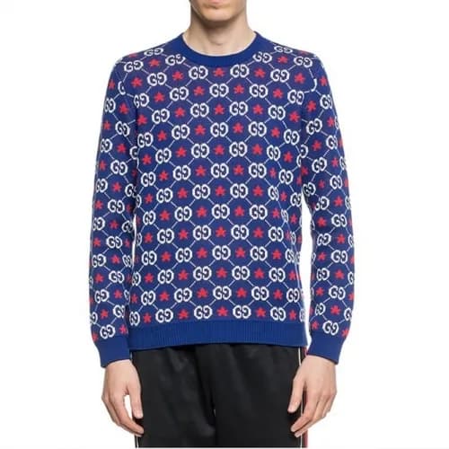 Gucci 2020 Mm/Wm Casual Crew-neck Wool Sweaters - … - 1